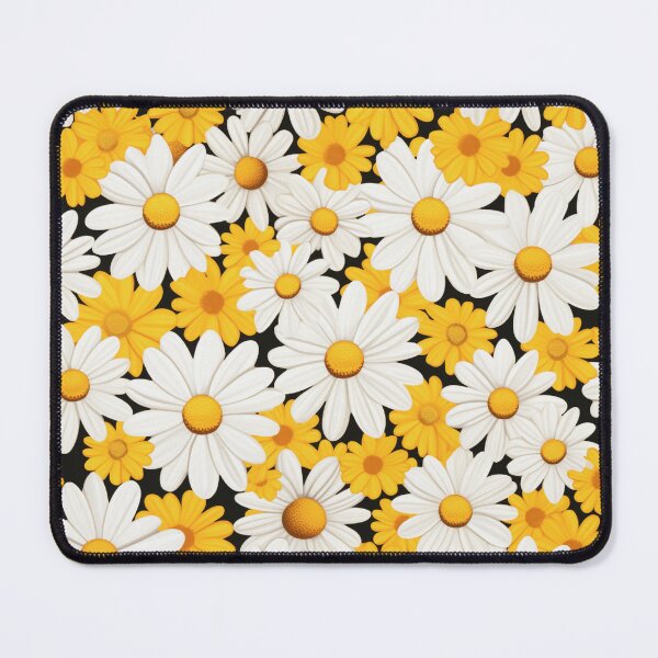 Item preview, Yellow Orange White Flower Pattern Spring Aesthetic Marguerite Blasingame Happy Season designed and sold by SMARTKIT DESIGNAGENCY.