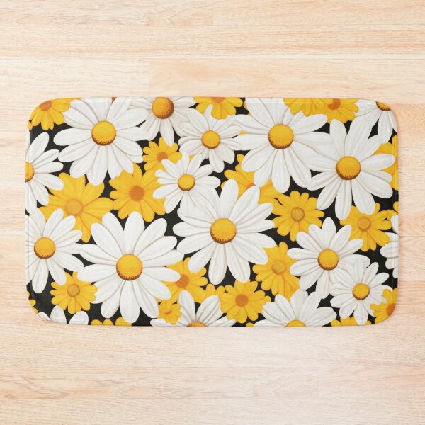 Item preview, Yellow Orange White Flower Pattern Spring Aesthetic Marguerite Blasingame Happy Season designed and sold by SMARTKIT  DESIGNAGENCY.