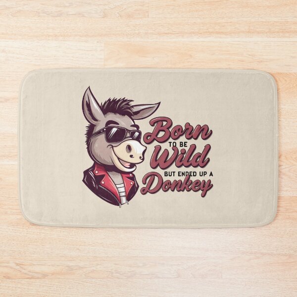 Item preview, Born to be wild, but ended up a donkey designed and sold by Firas Aljazzar.