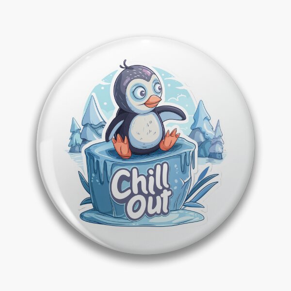 Item preview, Chill Out - Salón helado del pingüino designed and sold by Liseri.