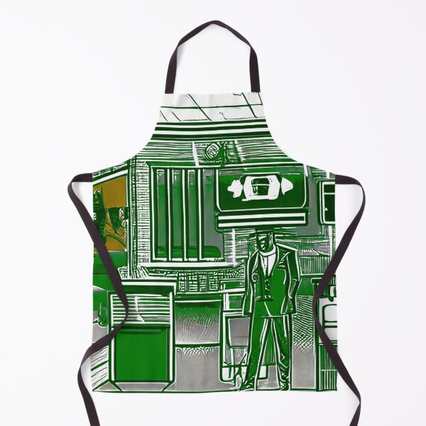 Item preview, Emerald Heist: Abstract Bank Robbery Scenes designed and sold by GrizzlyCollective.