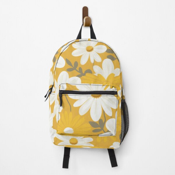 Item preview, Yellow Orange White Flower Pattern Spring Aesthetic Marguerite Blasingame Happy Season designed and sold by SMARTKIT DESIGNAGENCY.