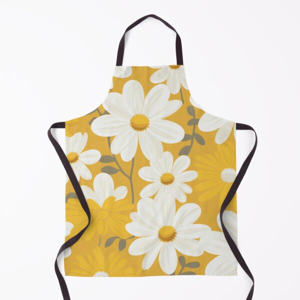 Item preview, Yellow Orange White Flower Pattern Spring Aesthetic Marguerite Blasingame Happy Season designed and sold by SMARTKIT  DESIGNAGENCY.