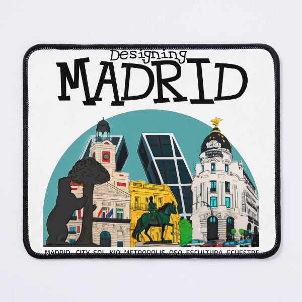 Item preview, MADRID THE CITY | DESIGNING MADRID | LIGHT COLORS designed and sold by DONOSTIADESIGN.