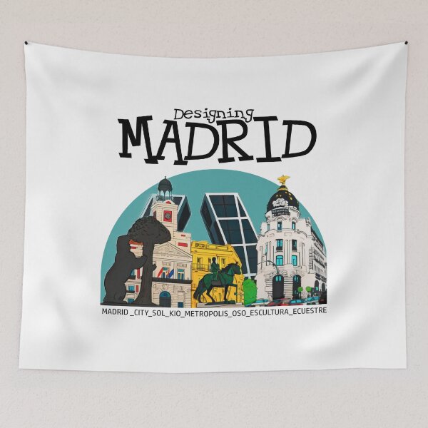 Item preview, MADRID THE CITY | DESIGNING MADRID | LIGHT COLORS designed and sold by DONOSTIADESIGN.