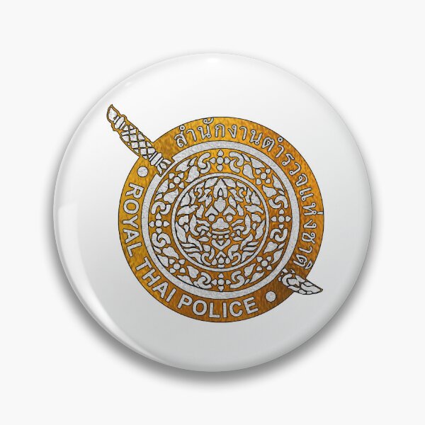 Item preview, The Royal Thai Police; Thailand;  designed and sold by StickerApe.
