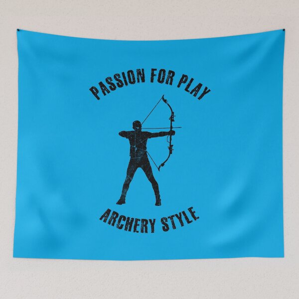 Item preview, Black silhouette of an archer designed and sold by HarridanCreates.
