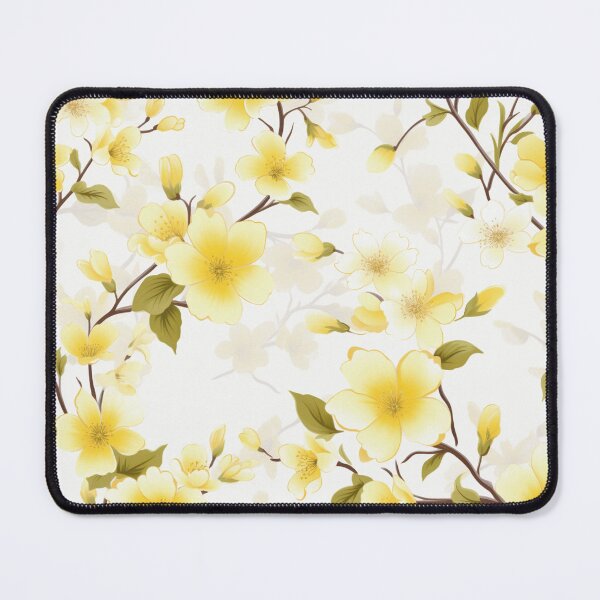 Item preview, Yellow White Flower Pattern Spring Aesthetic Marguerite Blasingame Happy Season designed and sold by SMARTKIT DESIGNAGENCY.