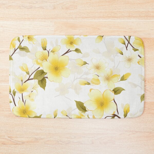Item preview, Yellow White Flower Pattern Spring Aesthetic Marguerite Blasingame Happy Season designed and sold by SMARTKIT  DESIGNAGENCY.