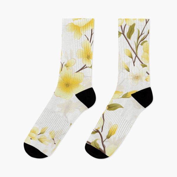 Item preview, Yellow White Flower Pattern Spring Aesthetic Marguerite Blasingame Happy Season designed and sold by SMARTKIT  DESIGNAGENCY.