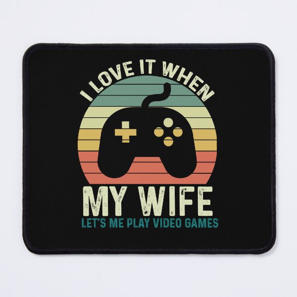 Item preview, I Love It When My Wife Let's Me play Video Games designed and sold by VerdePlantTees.