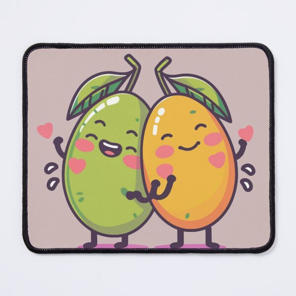 Item preview, Mangos snuggling up together designed and sold by 123ks.