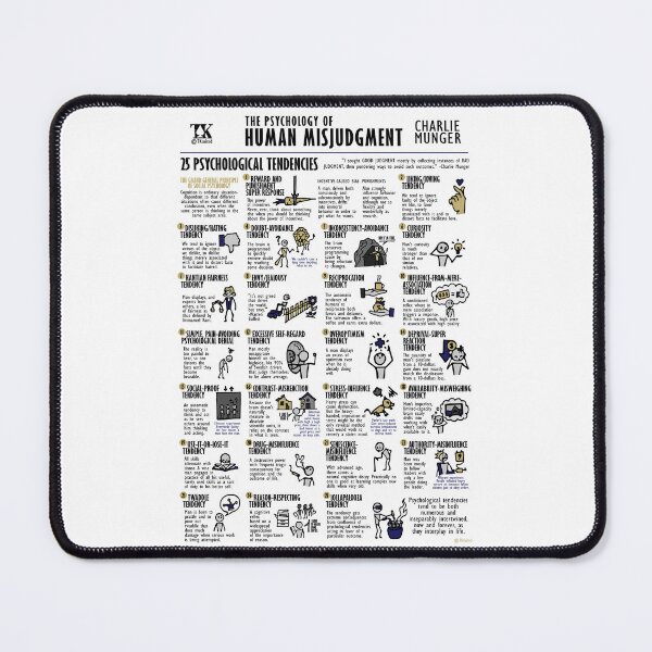 Item preview, Speech Summary The Psychology of Human Misjudgment (Charlie Munger) designed and sold by TKsuited.