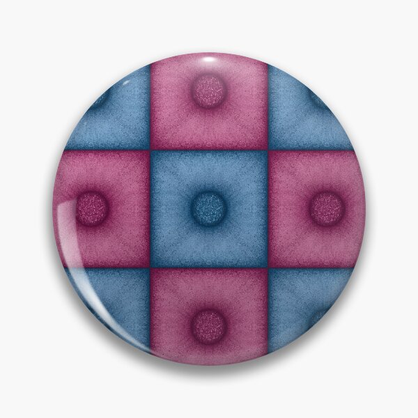 Item preview, Chess pattern from "Pouf" tiles the color of wedgwood and cherry designed and sold by Cherevan.