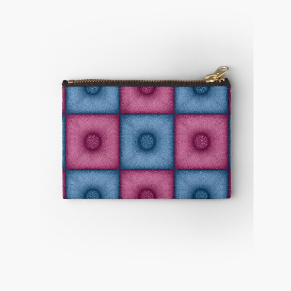 Item preview, Chess pattern from "Pouf" tiles the color of wedgwood and cherry designed and sold by Cherevan.