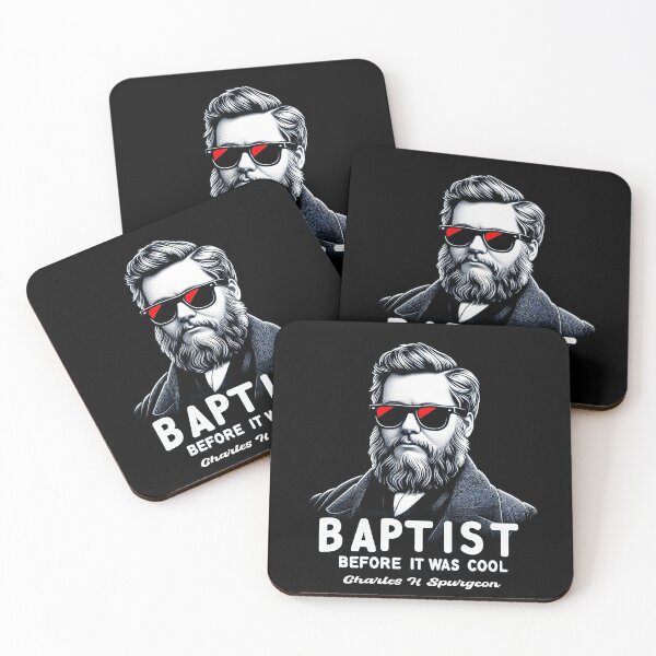 Item preview, Vintage Charles Spurgeon Image - "Baptist Before It Was Cool" Design designed and sold by Crow8ster.