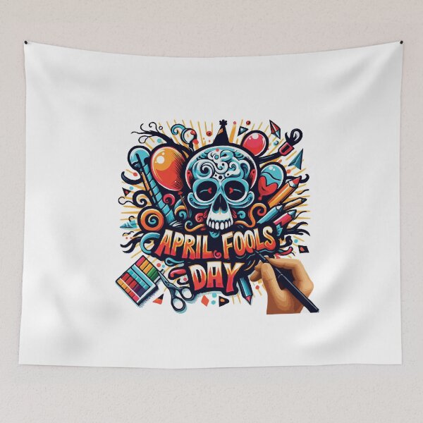 Item preview, happy april fools day horror designed and sold by TshirtTalkYou.