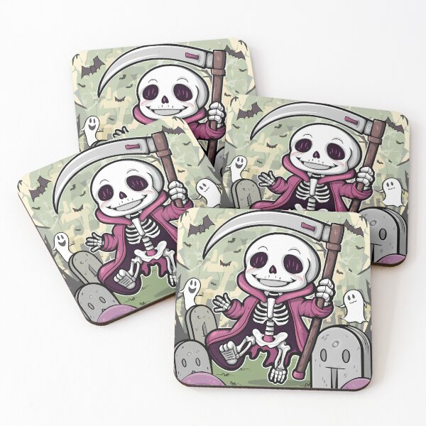 Item preview, Pink reaper in happy mood designed and sold by Paul-Place.