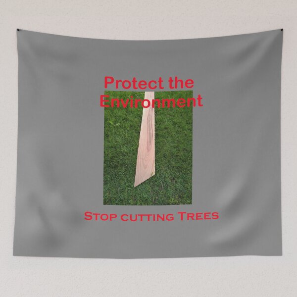Item preview, Protect the Environment: Stop Cutting Trees designed and sold by annenambiro.
