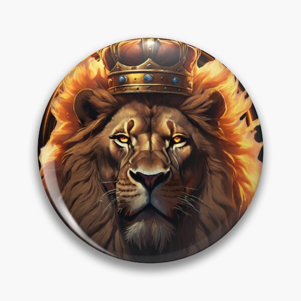 Item preview, majestatic burning lion war designed and sold by Lunaawga.