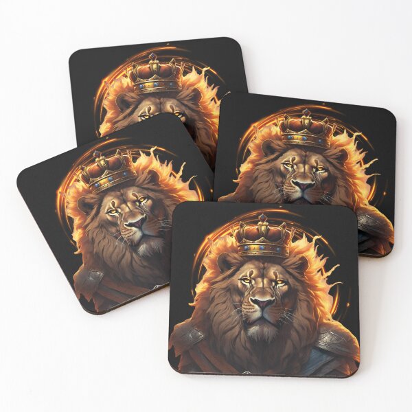 Item preview, majestatic burning lion war designed and sold by Lunaawga.