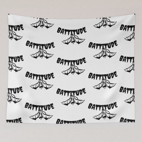 Item preview, Battitude: abraza tu lindo murciélago interior designed and sold by impressionofmel.