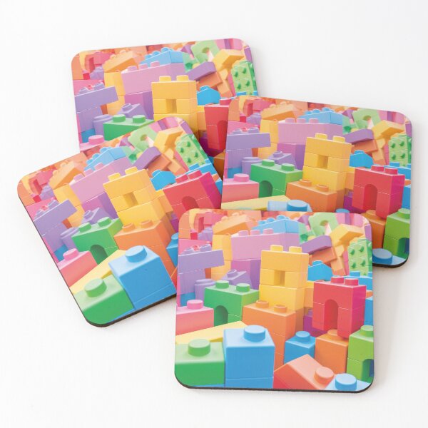 Item preview, colorful plastic bricks, toys designed and sold by Mauswohn.