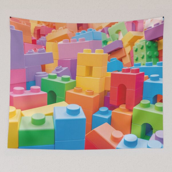 Item preview, colorful plastic bricks, toys designed and sold by Mauswohn.