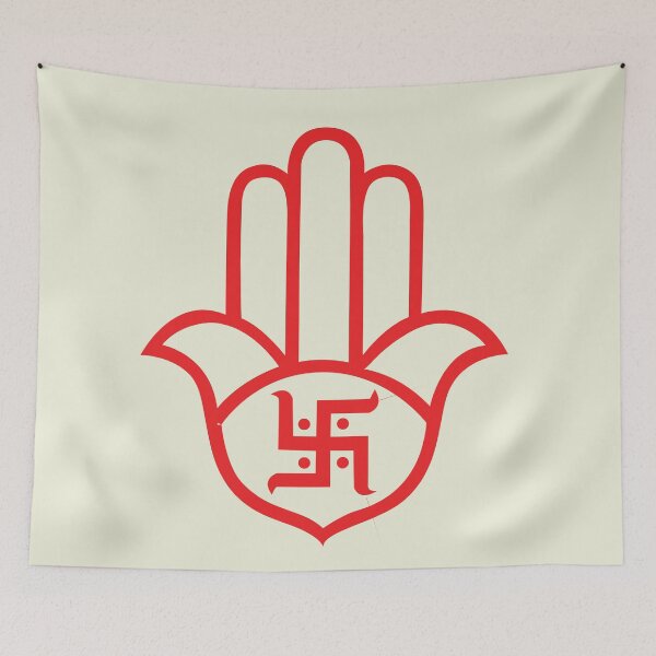 Item preview, om mantra and hand of hamsa designed and sold by hutofdesigns.