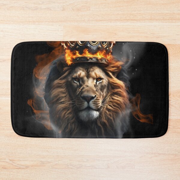 Item preview, warrior burning lion  designed and sold by Lunaawga.