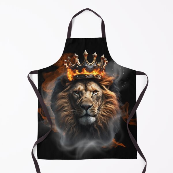 Item preview, warrior burning lion designed and sold by Lunaawga.