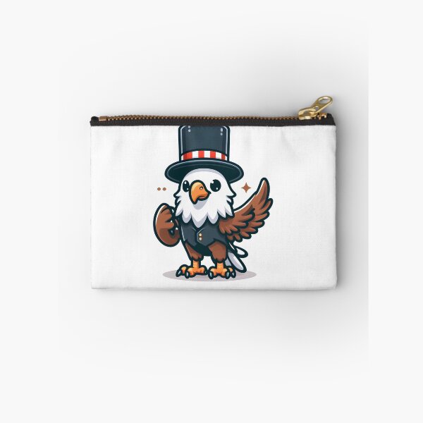 Item preview, Kawaii Eagle: A Top Hat designed and sold by CanvasCutie.