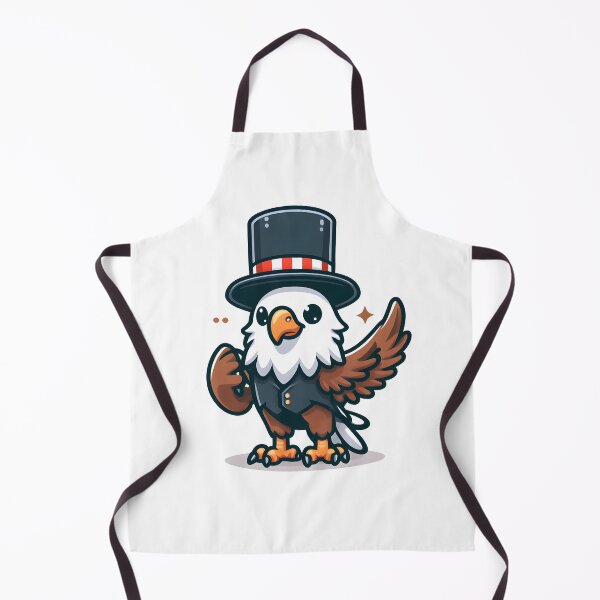 Item preview, Kawaii Eagle: A Top Hat designed and sold by CanvasCutie.