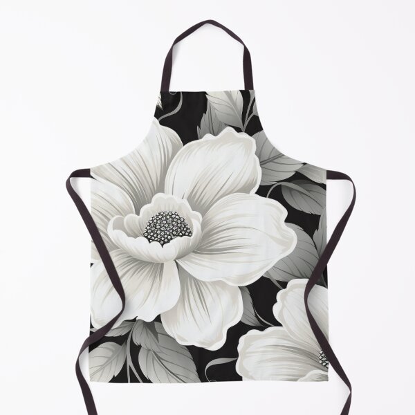 Item preview, Black White Flower Pattern Spring Aesthetic Marguerite Blasingame Season designed and sold by SMARTKIT  DESIGNAGENCY.