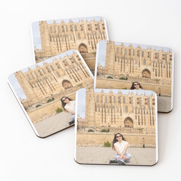 Item preview, Woman in Palma de Mallorca Cathedral Female Model designed and sold by EmporioFoto.