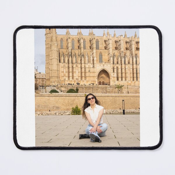 Item preview, Woman in Palma de Mallorca Cathedral Female Model designed and sold by EmporioFoto.