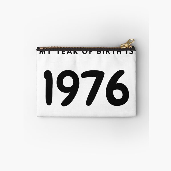 Item preview, My Year of Birth is 1976 designed and sold by LittleWorldShop.