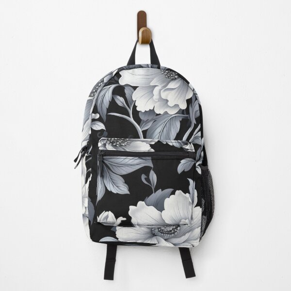 Item preview, Black White Flower Pattern Spring Aesthetic Marguerite Blasingame Season designed and sold by SMARTKIT DESIGNAGENCY.