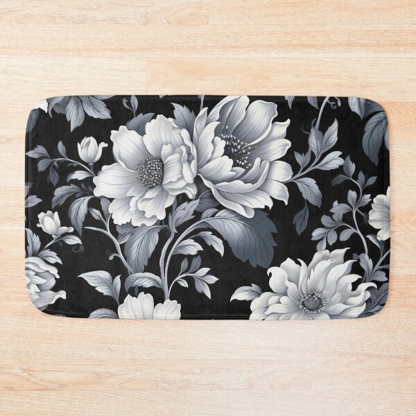 Item preview, Black White Flower Pattern Spring Aesthetic Marguerite Blasingame Season designed and sold by SMARTKIT  DESIGNAGENCY.