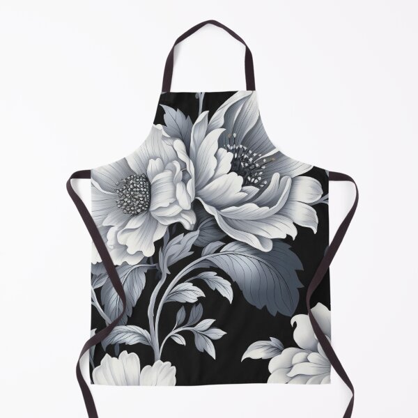 Item preview, Black White Flower Pattern Spring Aesthetic Marguerite Blasingame Season designed and sold by SMARTKIT  DESIGNAGENCY.