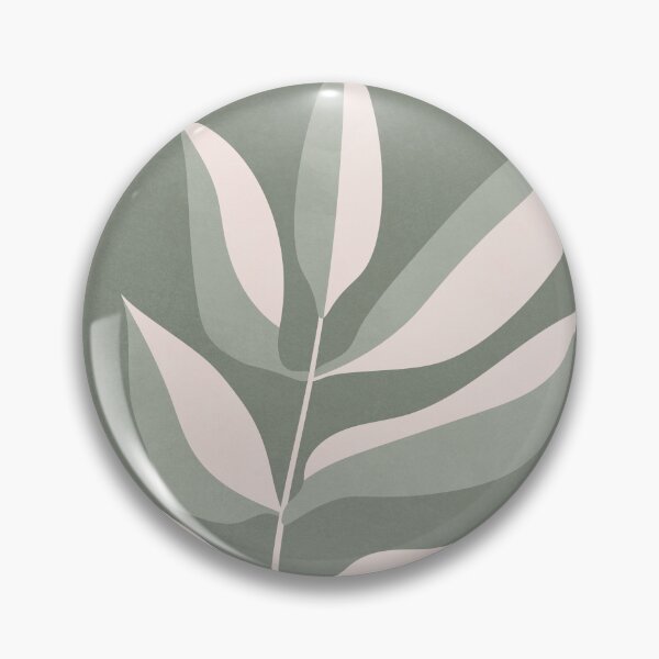 Item preview, Sage Green Two Tones Leaves designed and sold by technicolorable_art.