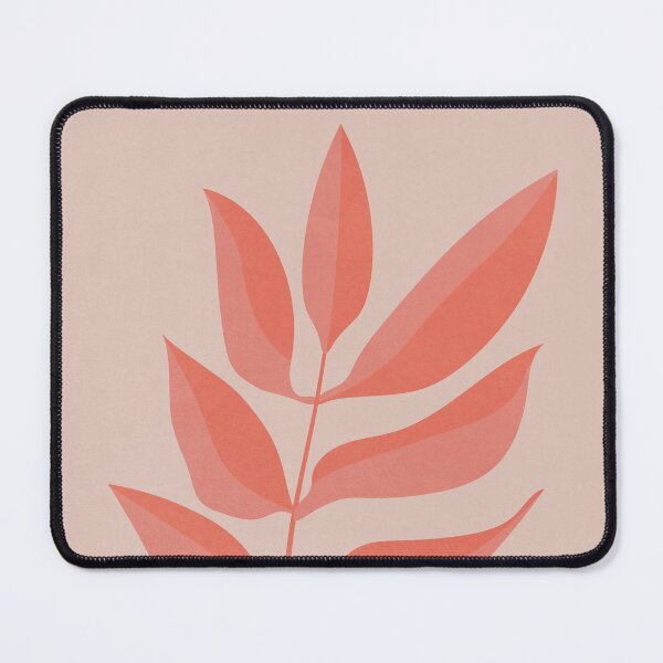 Item preview, Pink Two Tones Leaves designed and sold by technicolorable_art.