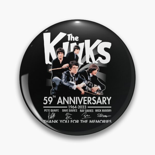 Item preview, The kinks 59th anniversary  designed and sold by BentleyHoovem.