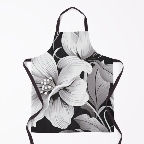 Item preview, Black White Flower Pattern Spring Aesthetic Marguerite Blasingame Season designed and sold by SMARTKIT  DESIGNAGENCY.