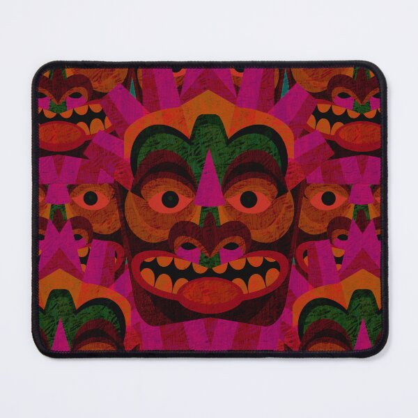 Item preview, Hawaiian Beach Party Tiki Heads designed and sold by AntiqueImages.