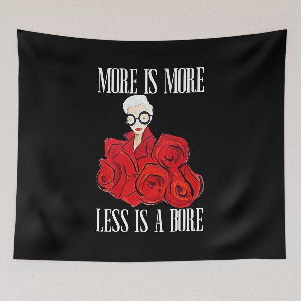 Item preview, IRIS APFEL - More is more less is a bore designed and sold by Hoahip.