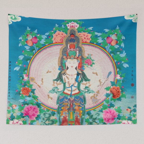 Item preview, Thousand-armed Avalokitesvara Thangka designed and sold by Onodera.