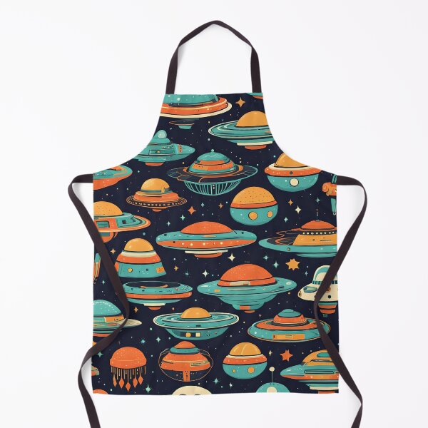 Item preview, UFO Colorful Vintage Art designed and sold by Manitarka.