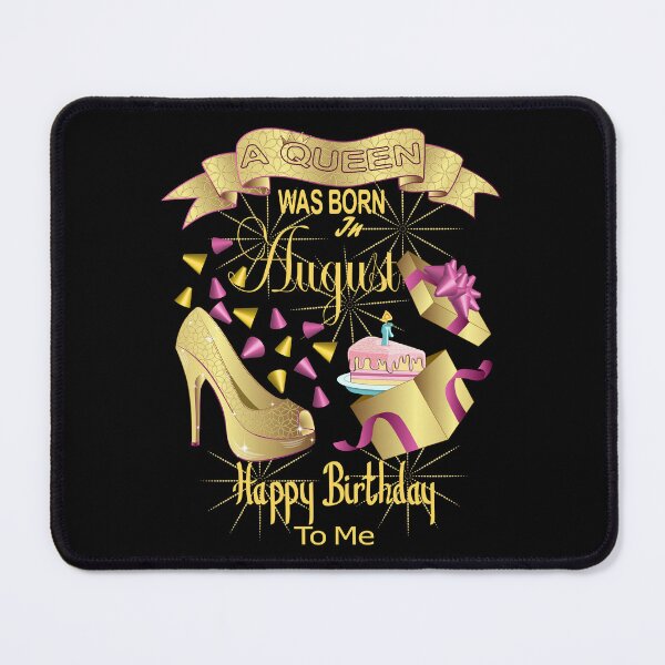Item preview, A Queen Was Born In August designed and sold by Ayesha Saleem.