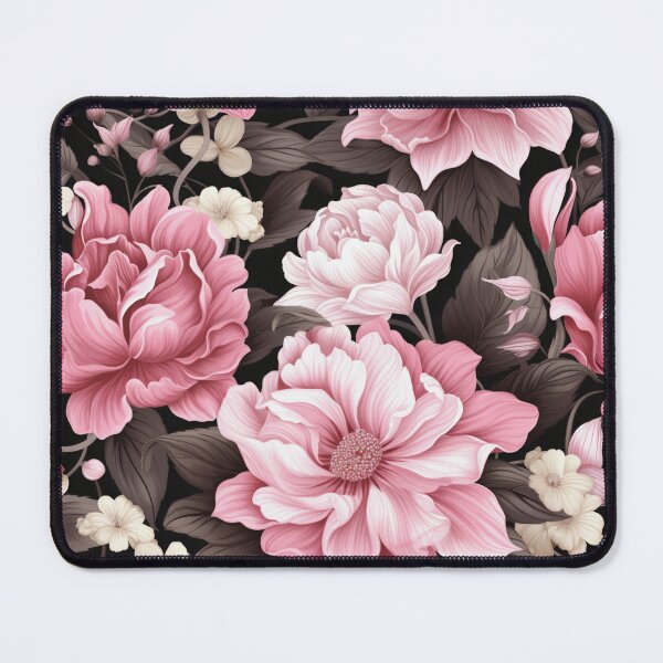 Item preview, Pink Black Flower Pattern Spring Aesthetic Marguerite Blasingame Happy Season designed and sold by SMARTKIT  DESIGNAGENCY.